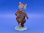 Régi DRASCHE porcelán medve