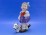 Régi SITZENDORF jelzett porcelán figura