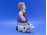 Régi SITZENDORF jelzett porcelán figura