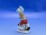 Régi német porcelán fiú figura libával