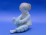 Jelzett Aquincumi porcelán kislány figura