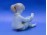 Jelzett Aquincumi porcelán kislány figura
