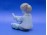 Jelzett Aquincumi porcelán kislány figura