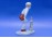 Jelzett Aquincumi porcelán kisfiú figura