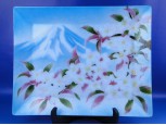 Jelzett SUMITOMO japán fém kínáló tál