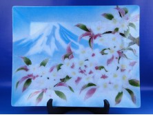 Jelzett SUMITOMO japán fém kínáló tál