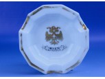 Régi osztrák porcelán hamutál WIEN
