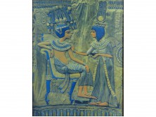 Amun-Ra egyiptomi fáraó repro