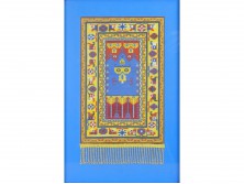 Régi imaszőnyeg másolat gobelin keretben