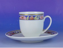 Alföldi porcelán kávéscsésze és alj