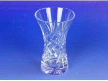 Csiszolt jelzett kristály váza AJKA CRYSTAL