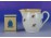 Antik kisméretű porcelán kiöntő