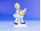 Régi porcelán figura kislány gitárral