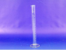 Régi üveg laboratóriumi eszköz 25ml