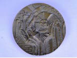 MTESZ SZEGED bronz plakett