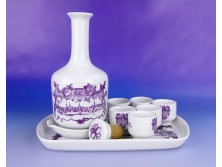 Alföldi porcelán stampedlis készlet 9 db