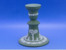 Jelzett Wedgwood porcelán gyertyatartó