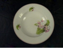Régi fali porcelán tányér
