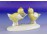 Metzler & Ortloff porcelán csibe pár
