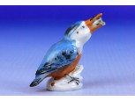 WAGNER und APEL miniatűr porcelán madár