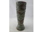 Jelzett retro kerámia váza 26 cm