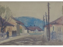 Zugor Sándor : Falusi utca