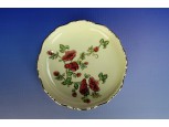 Zsolnay virág mintás porcelán hamutál