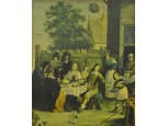 Jan Steen olajnyomat keretben