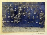 Régi jelzett osztálykép fotográfiacsoportkép