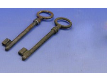 Antik kulcs kapukulcs 2 db