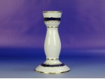 Hollóházi porcelán Pompadour gyertyatartó
