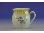 Régi kisméretű porcelán csupor 5.5 cm