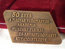 Díszdobozos MFKI 1957-2007 MFA emlékérem