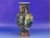 Régi Satsuma jellegű porcelán váza 21 cm