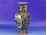 Régi Satsuma jellegű porcelán váza 21 cm