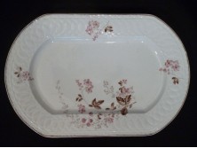 Antik porcelán tál LANG M.