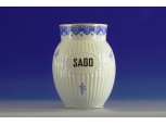 Régi HOHENBERG BAVARIA porcelán edény 17 cm