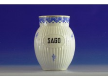 Régi HOHENBERG BAVARIA porcelán edény 17 cm