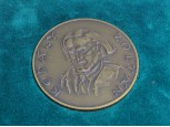 Háry János - Kodály Zoltán bronz emlékérem