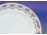 Régi virágdíszes cseh porcelán tányér 23.5cm