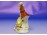 Régi két alakos barokk porcelán szobor 8.5cm