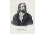 Antik acélmetszet LUDWIG STORCH