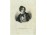 Antik acélmetszet B. DISRAELI ESQ. M. P.