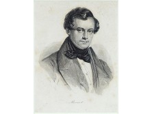 Antik acélmetszet BERIOT