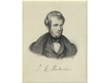 Antik acélmetszet J. N. ROCBACH
