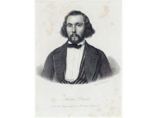 Antik acélmetszet FELICIEN DAVID