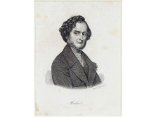 Antik acélmetszet BERLIOZ