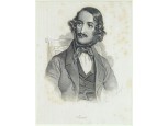 Antik acélmetszet ERNST