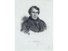 Antik acélmetszet A. SCHELFHOUT