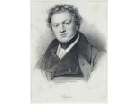 Antik acélmetszet STEUBEN